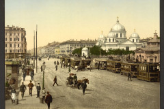 Цветные фотографии Санкт-Петербурга конца XIX века  