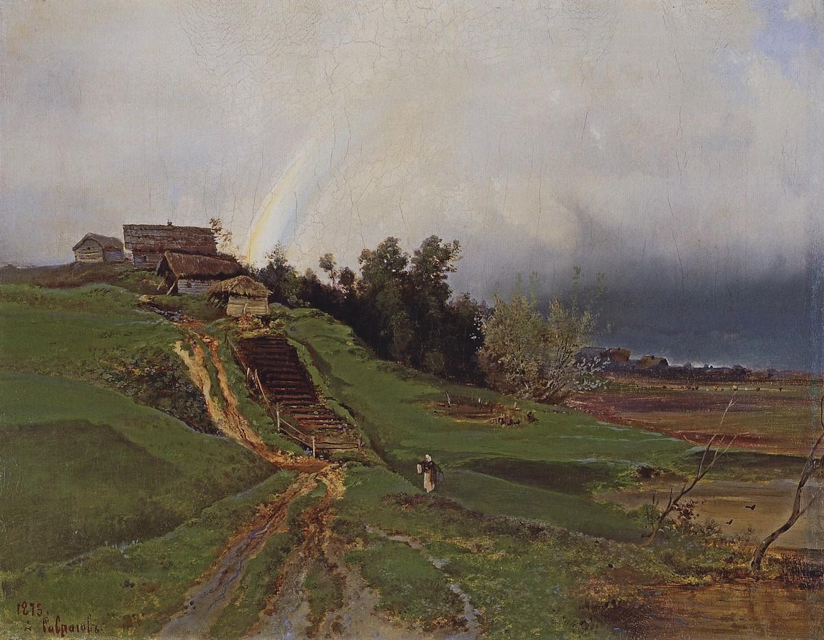 А.К. Саврасов, "Радуга", 1875 г.